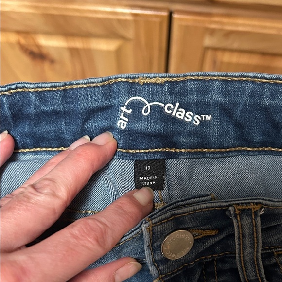 Art Class Blue Flare Girls Jeans - Picture 2 of 3